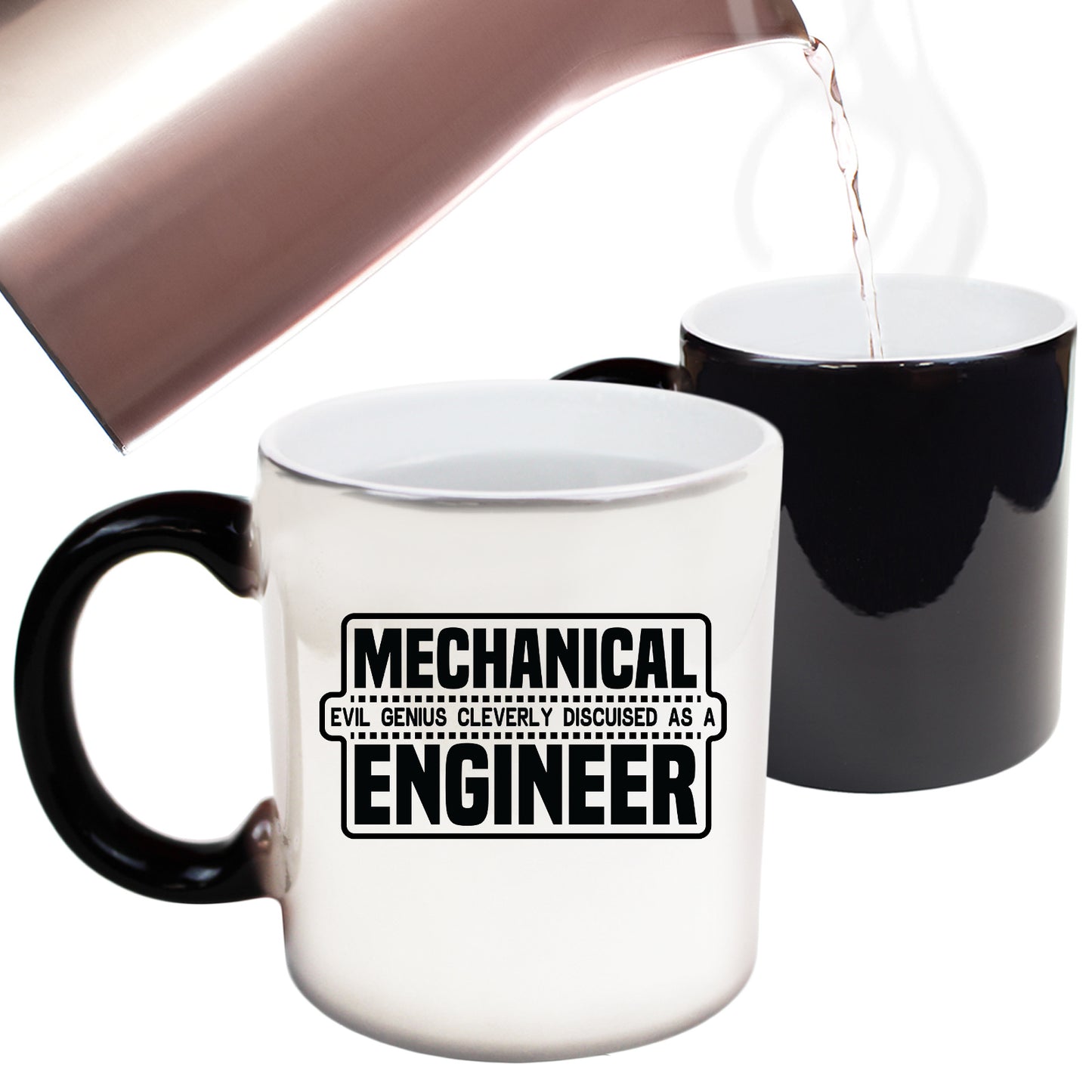 Mechanical Evil Engineer - Funny Colour Changing Mug