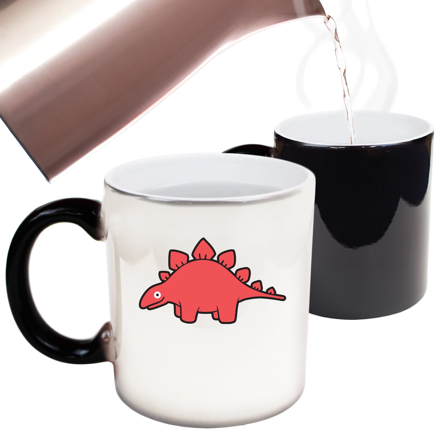 Dinosaur Stegasaurus Ani Mates - Funny Colour Changing Mug