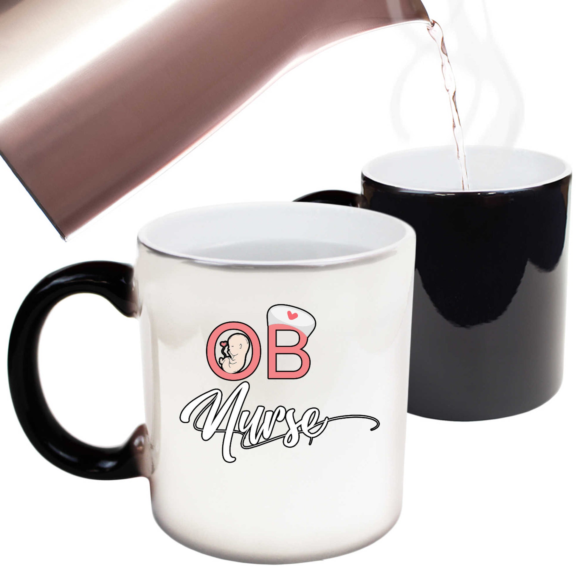 Ob Nurse Obstetrics Nursing - Funny Colour Changing Mug