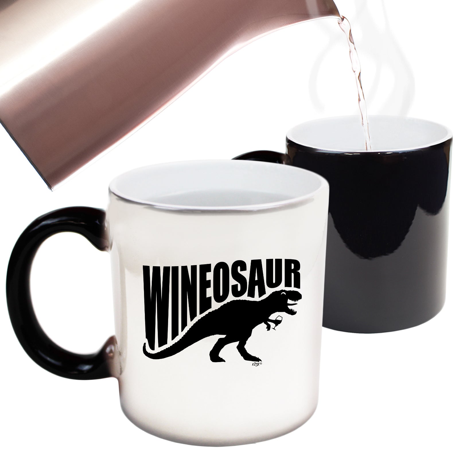 Wineosaur Dinosaur - Funny Colour Changing Mug