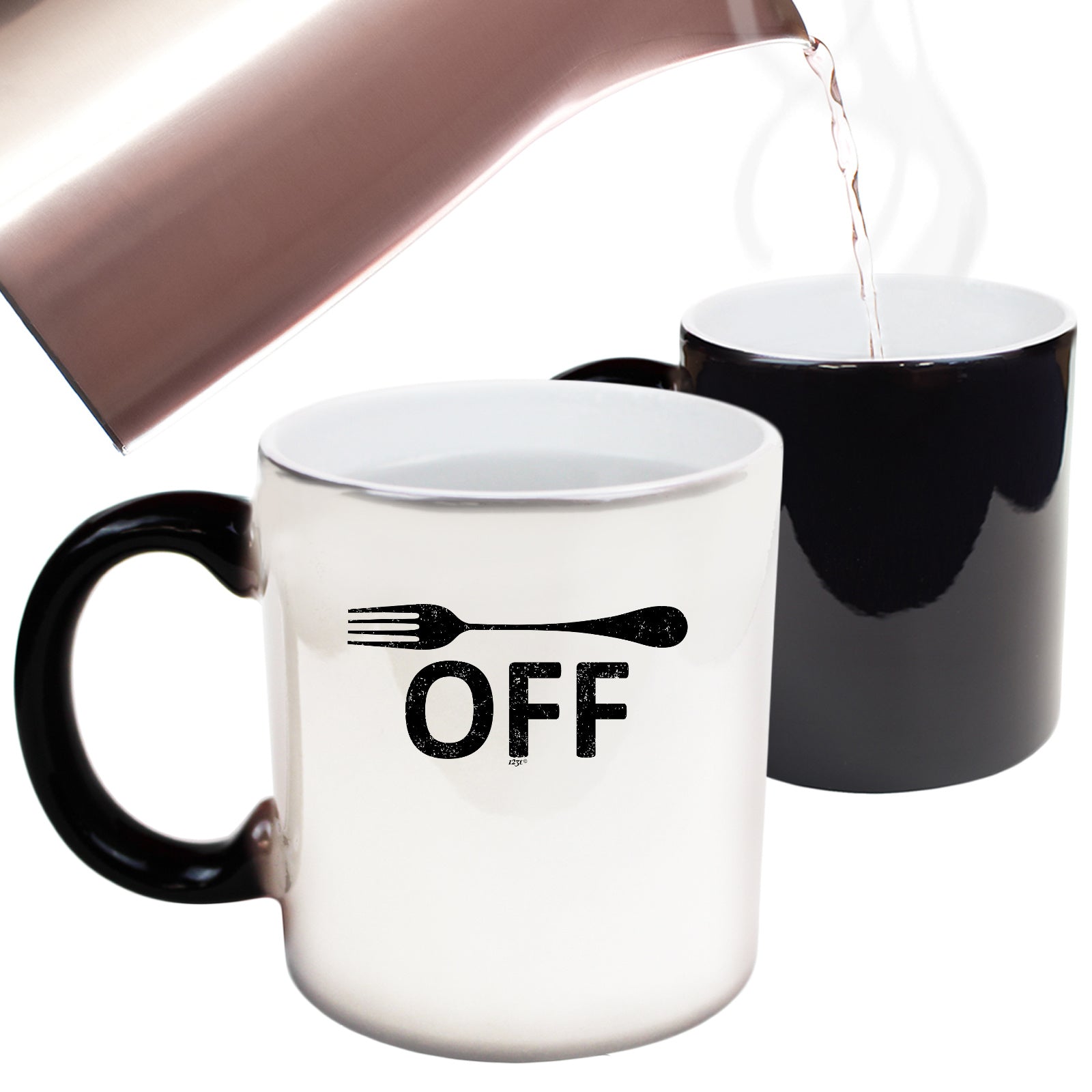 Fork Off - Funny Colour Changing Mug