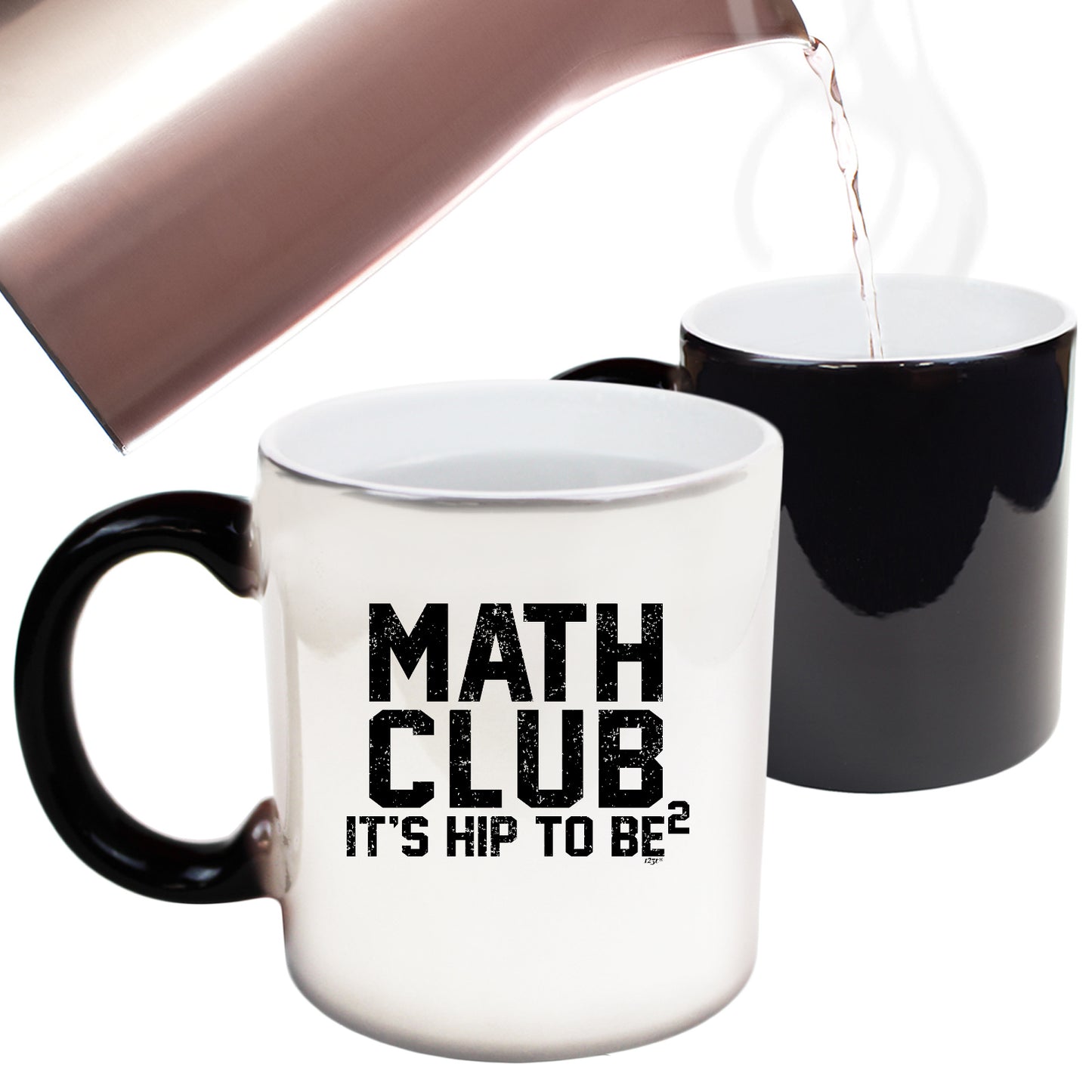 Math Club Its Hip To Be - Funny Colour Changing Mug