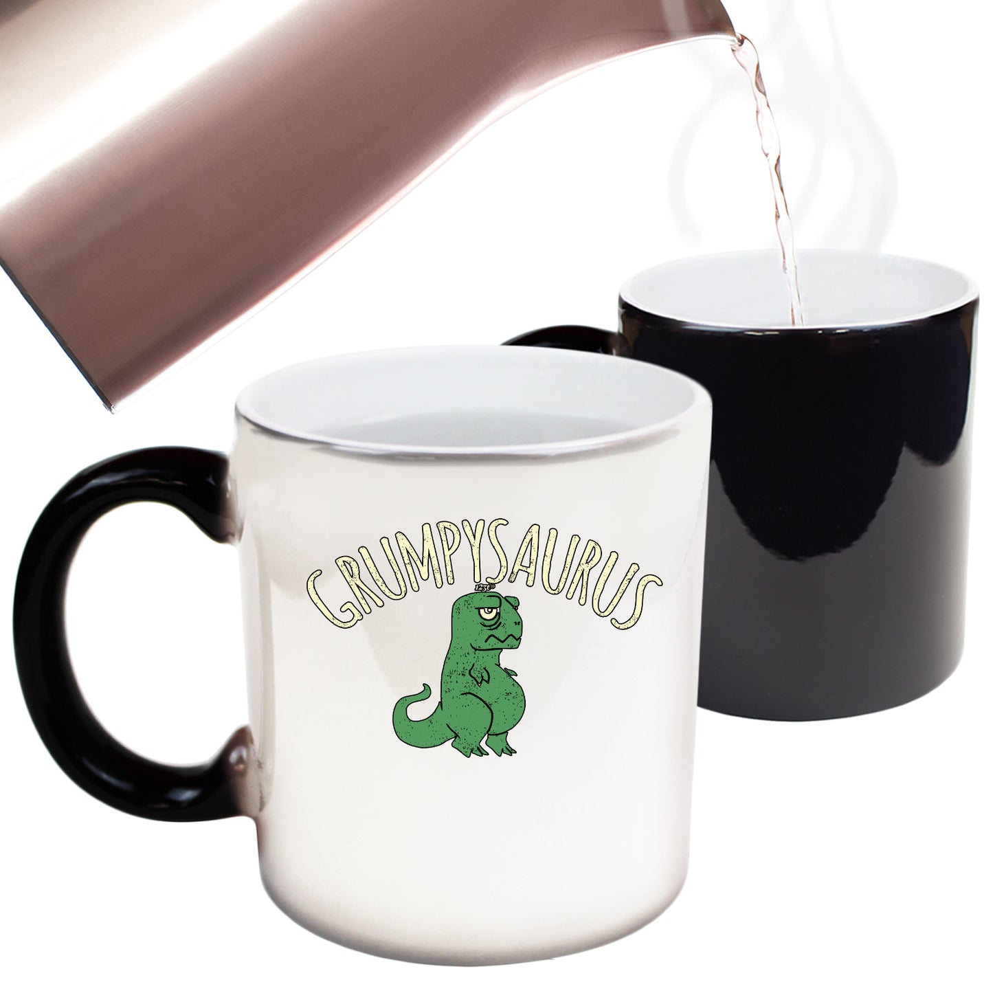 Grumpysaurus Dinosaur - Funny Colour Changing Mug