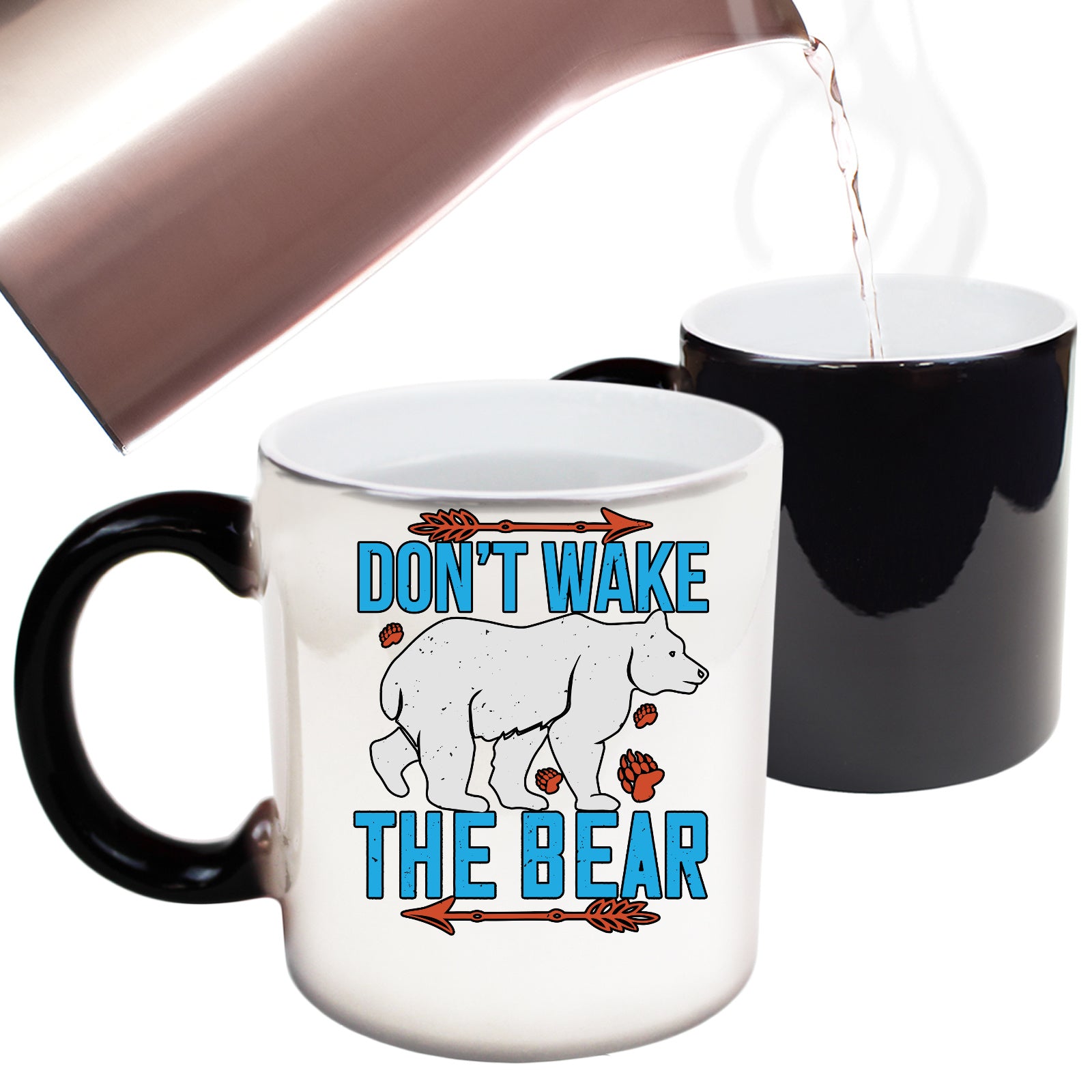 Dont Wake The Bear  - Funny Colour Changing Mug