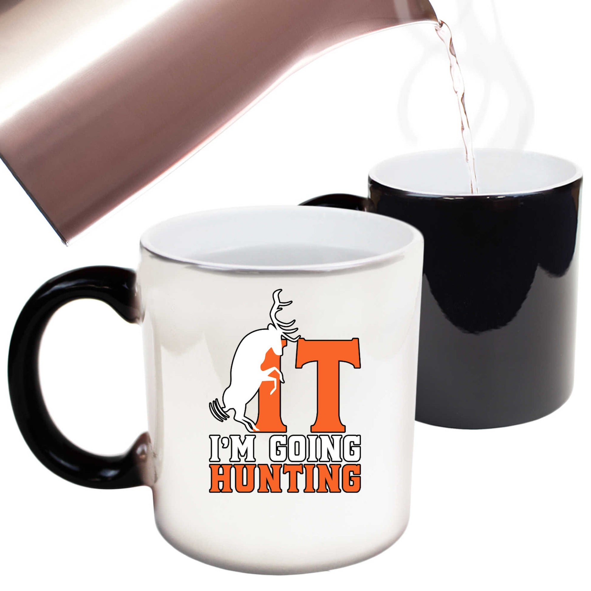 F It Im Going Hunting - Funny Colour Changing Mug