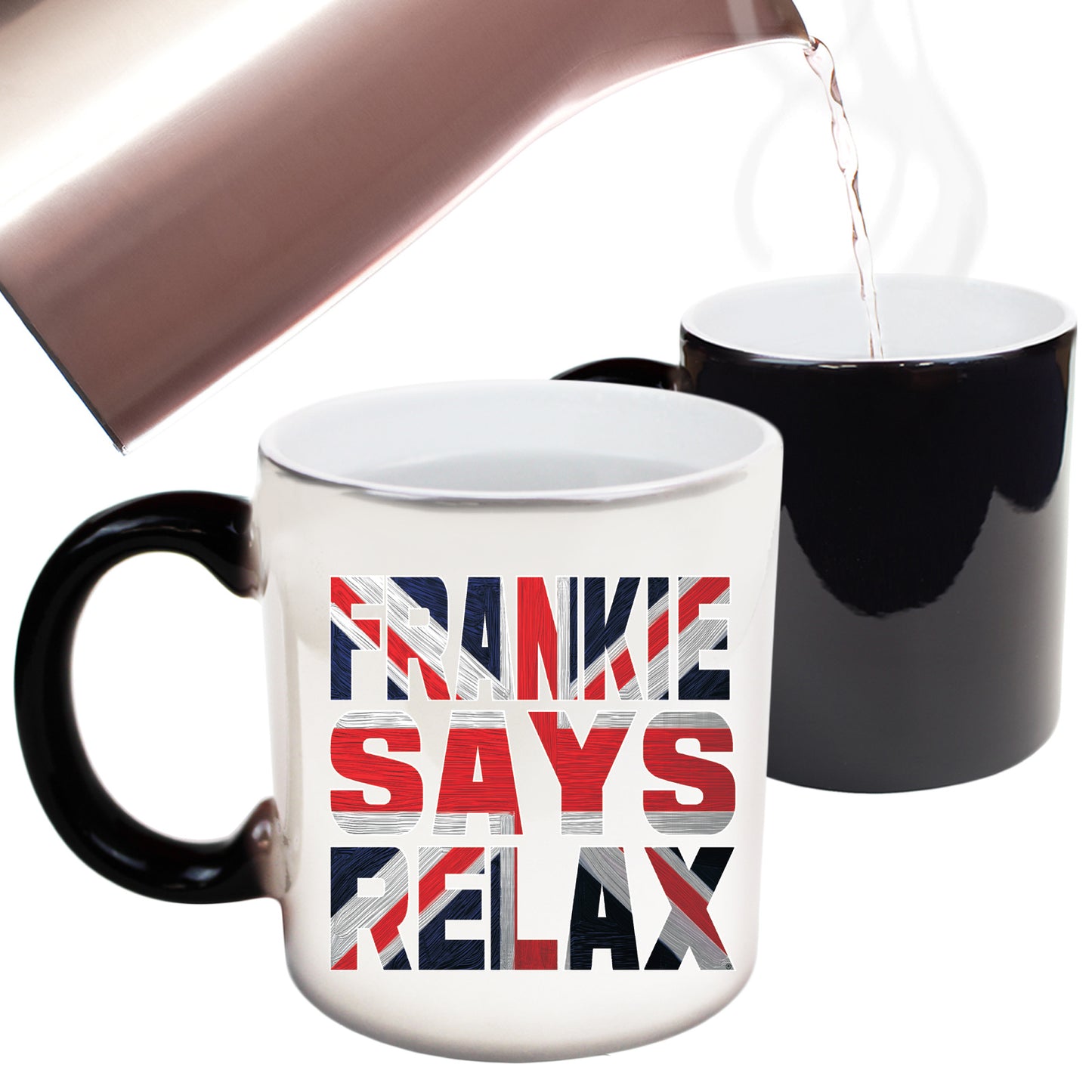 Frankie Union Jack - Funny Colour Changing Mug