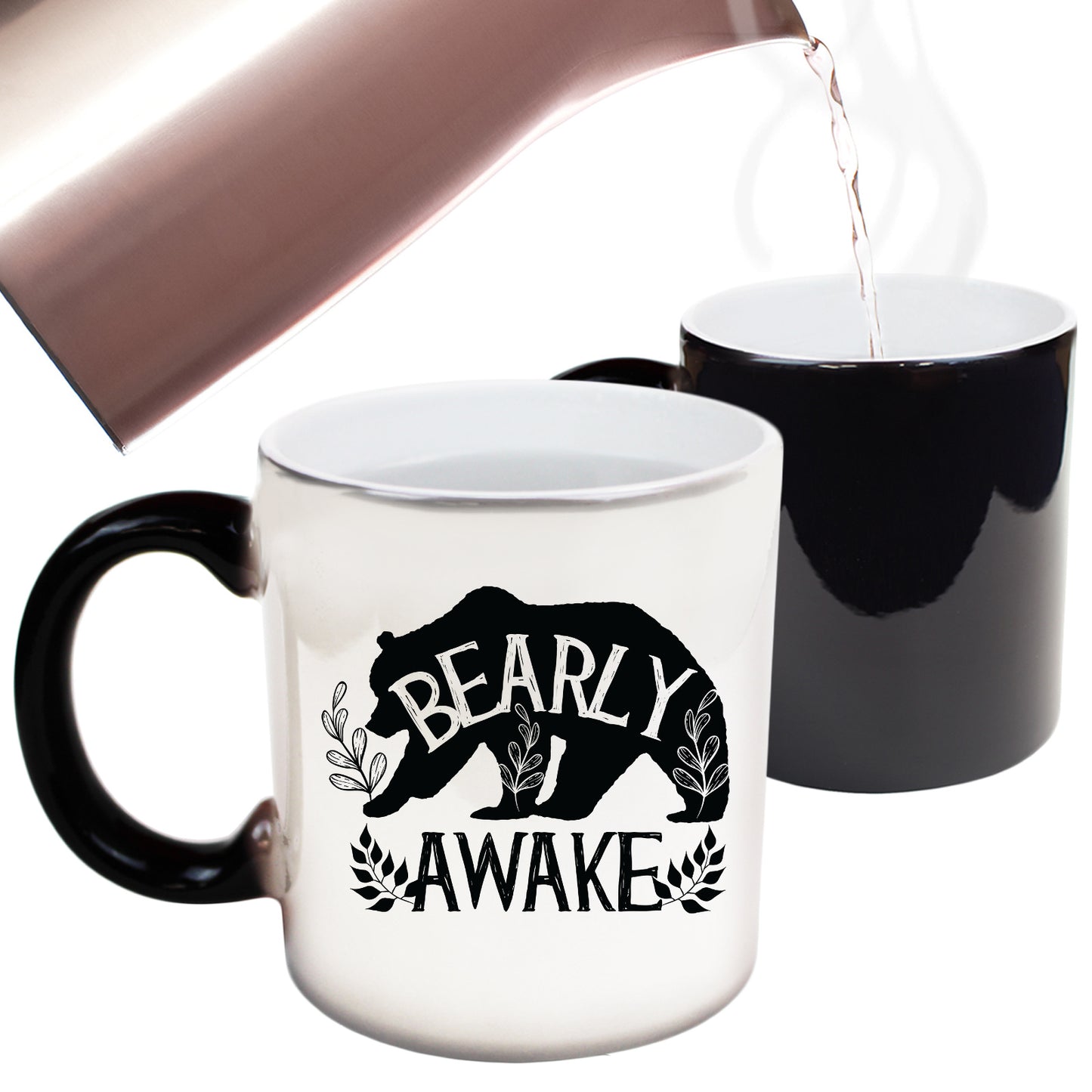 Bear Barly Awake - Funny Colour Changing Mug