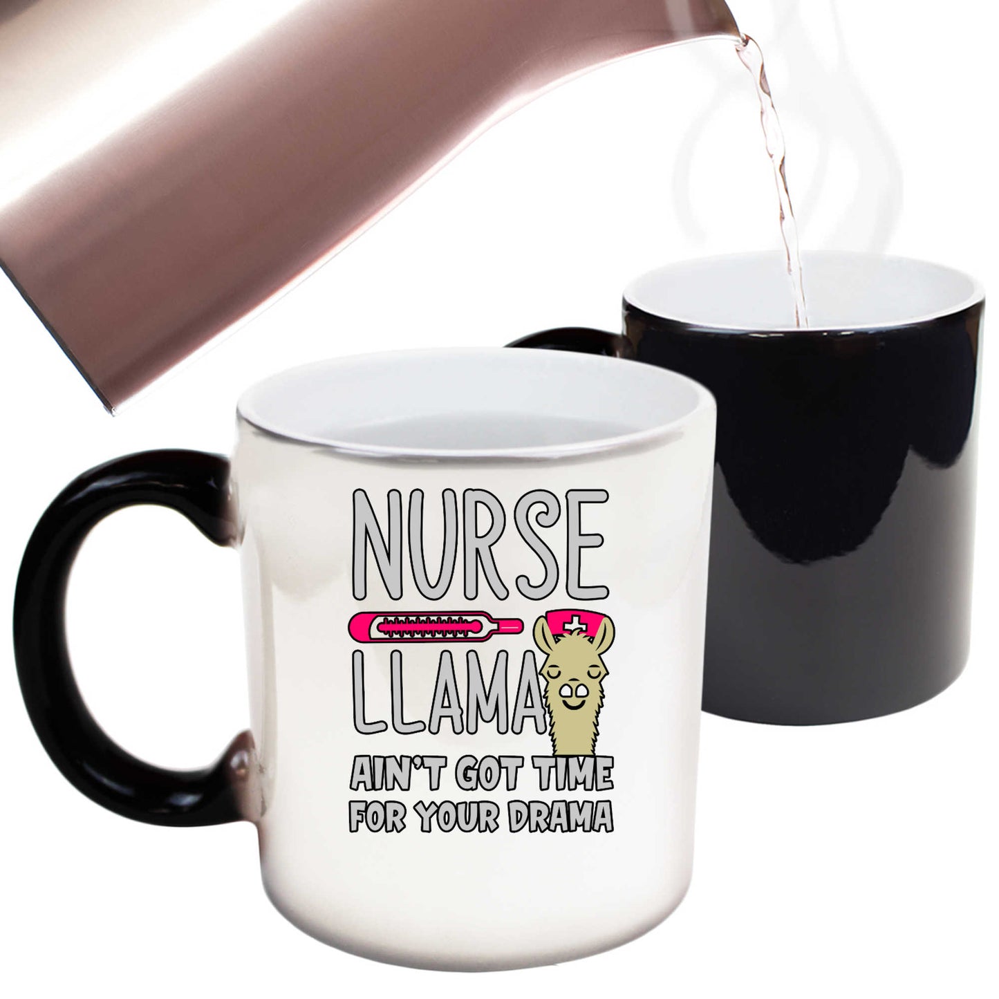 Nurse Llama - Funny Colour Changing Mug