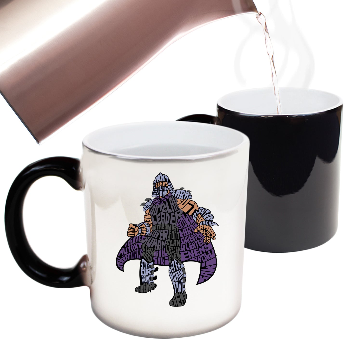 Ninja Calligram - Funny Colour Changing Mug