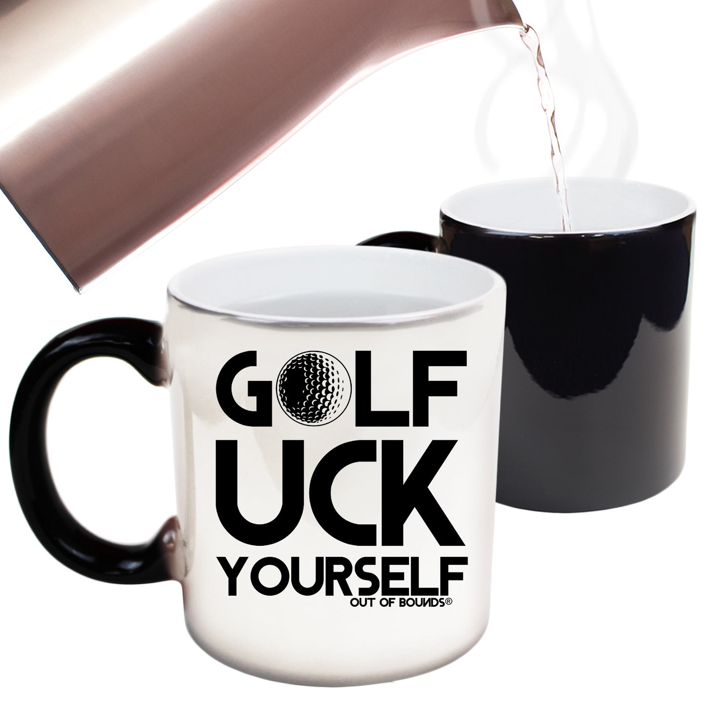 Golf Uck Yourself - Funny Colour Changing Mug