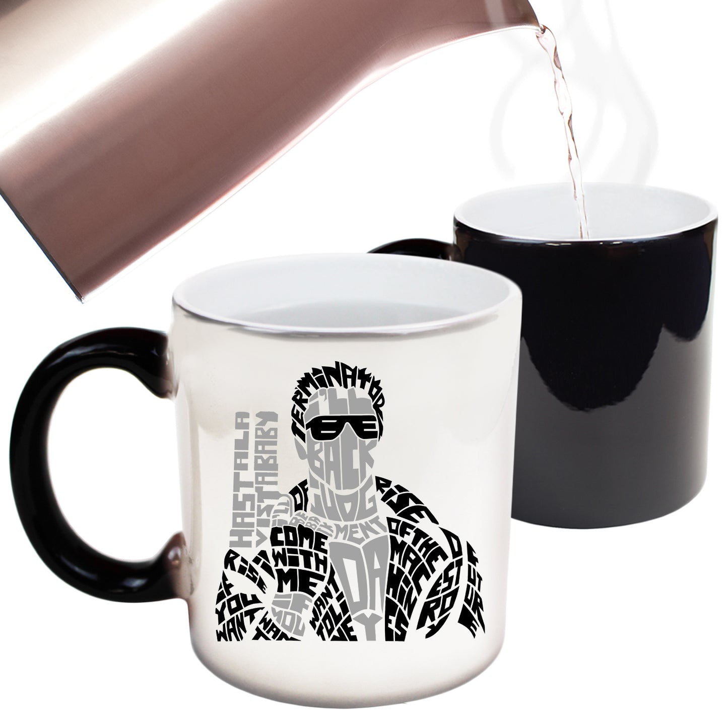 Ill Be Back Arnold - Funny Colour Changing Mug