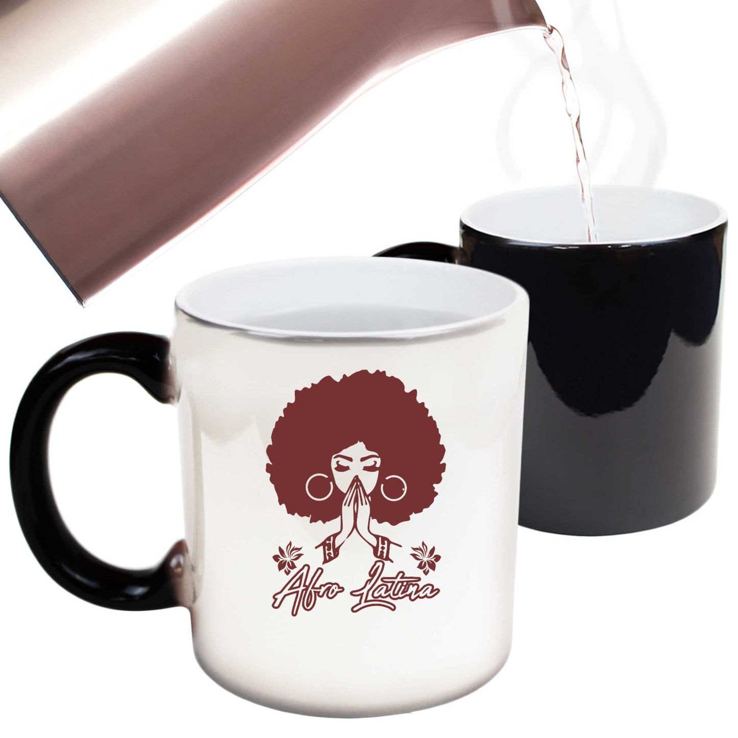 Afro Latina - Funny Colour Changing Mug