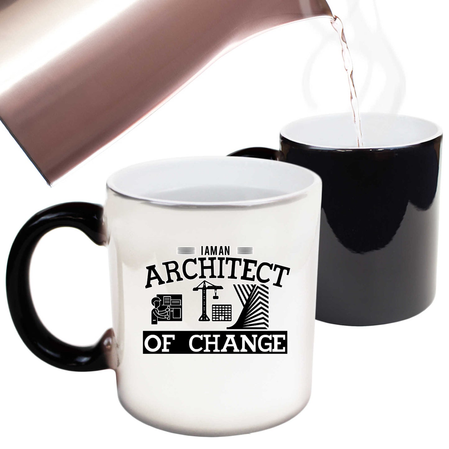 I Am An Architect Of Change - Funny Colour Changing Mug