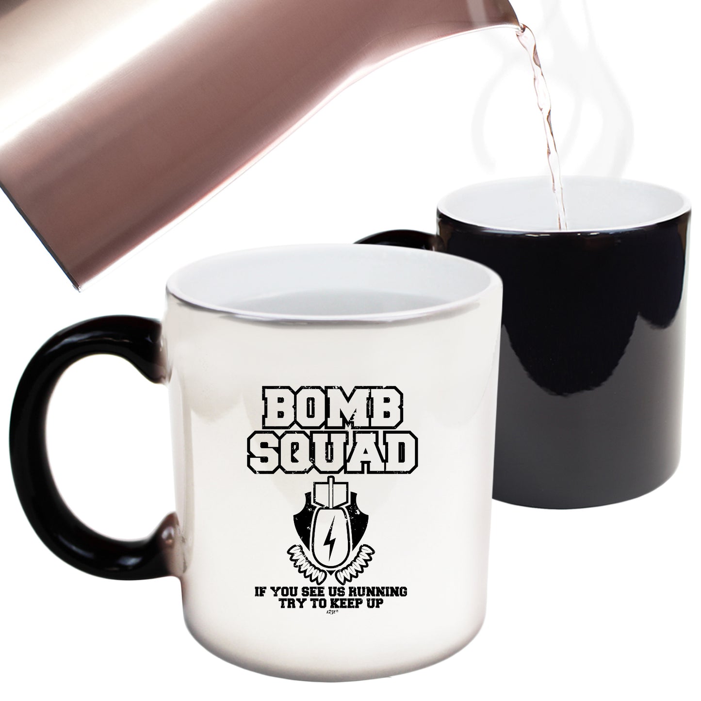 Bomb Squad - Funny Colour Changing Mug