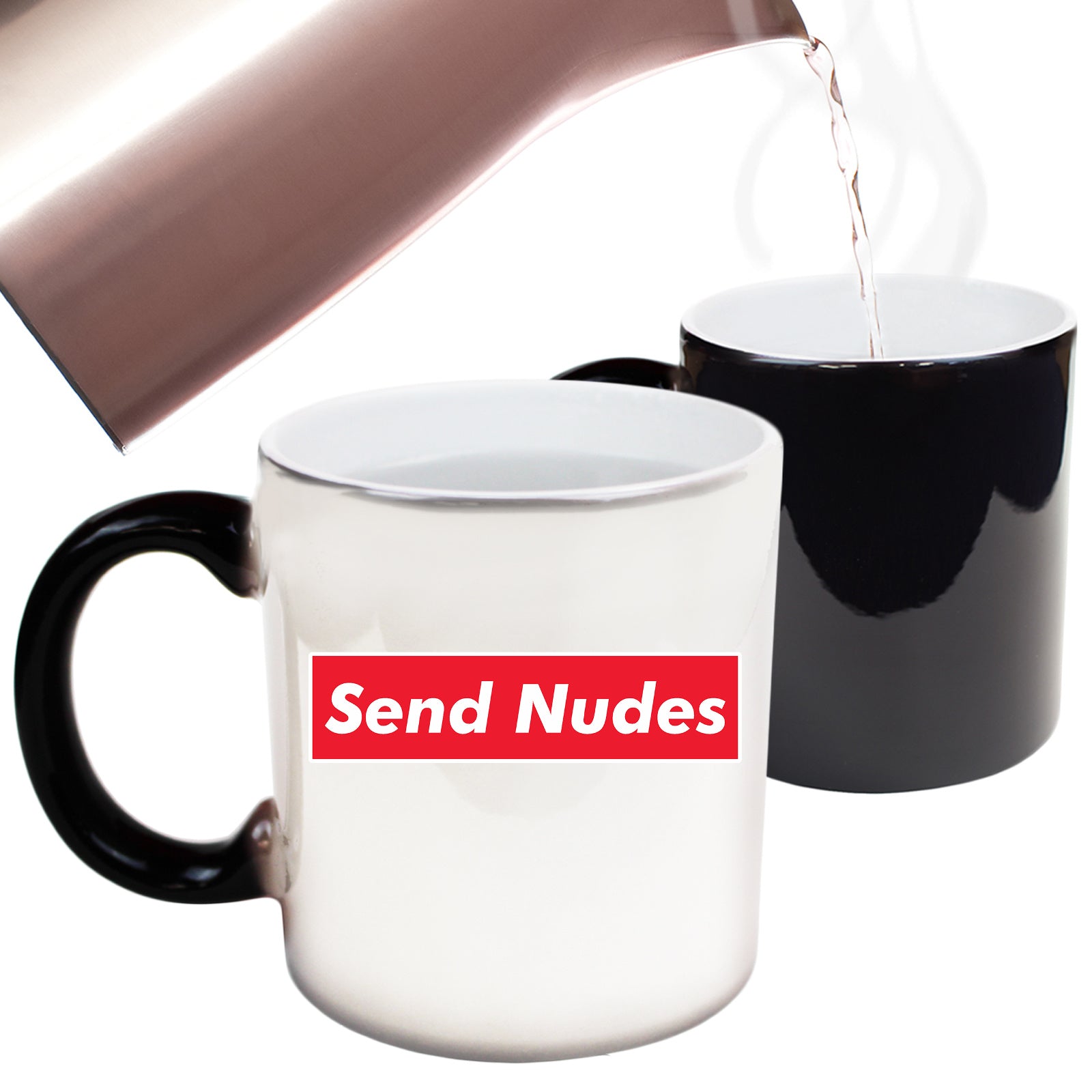 Send Nudes Rude - Funny Colour Changing Mug