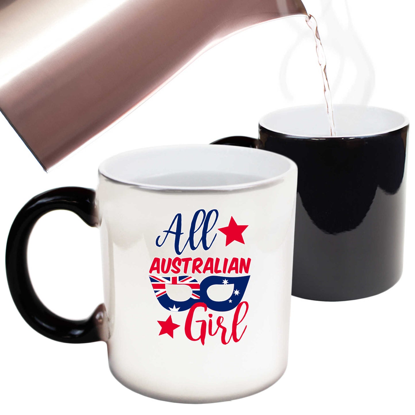 All Australian Girl Australia Day Oz Au - Funny Colour Changing Mug