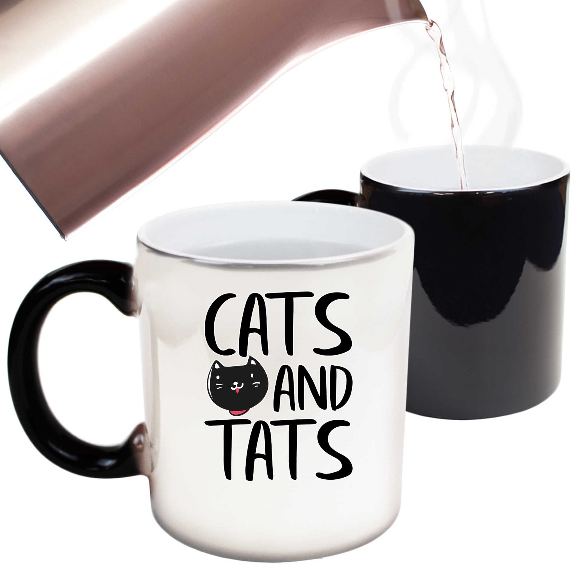 Cats And Tats Tattoos - Funny Colour Changing Mug