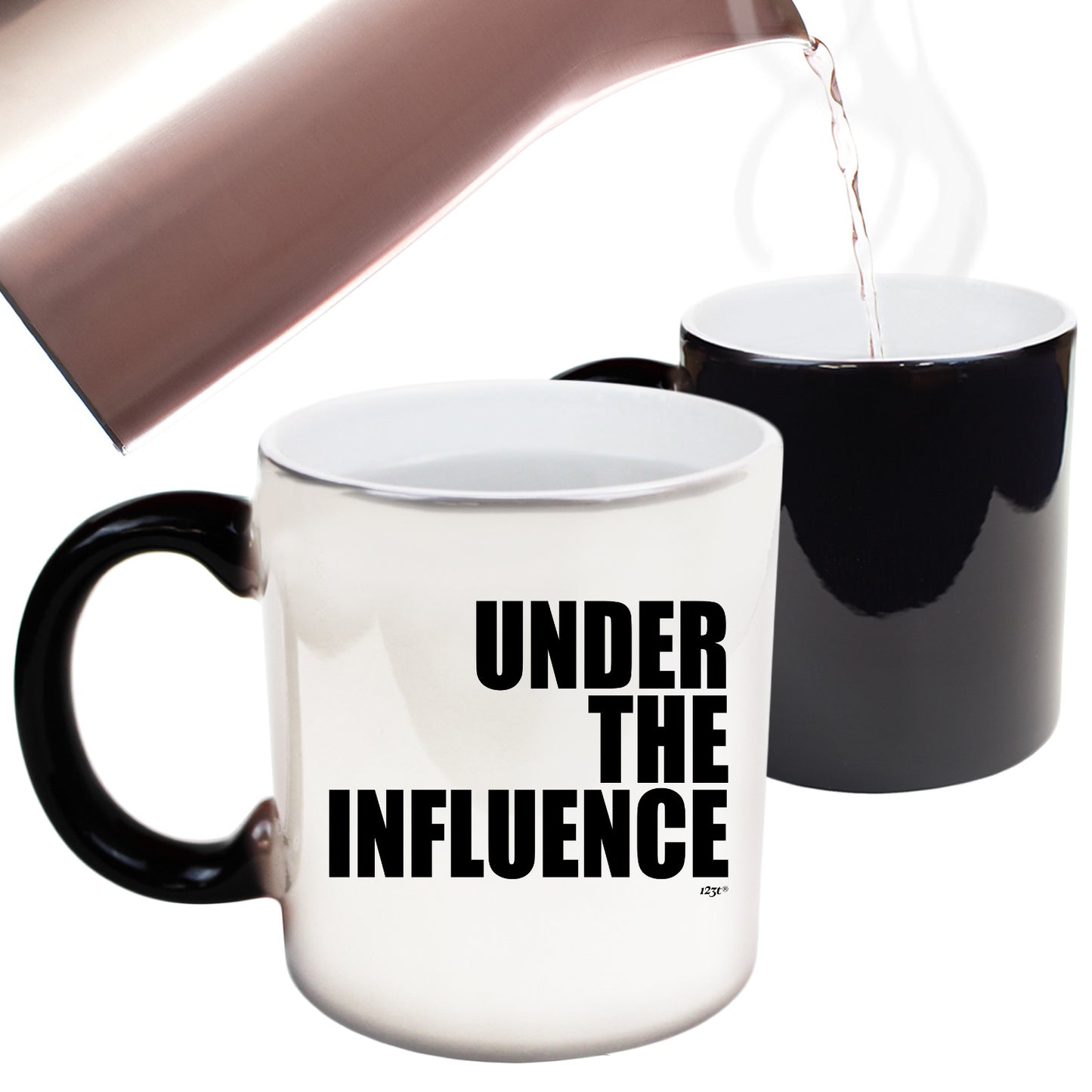 Under The Influence White - Funny Colour Changing Mug