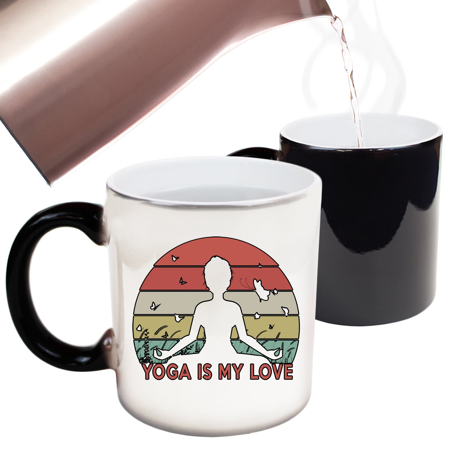 Yoga Is My Love - Funny Colour Changing Mug