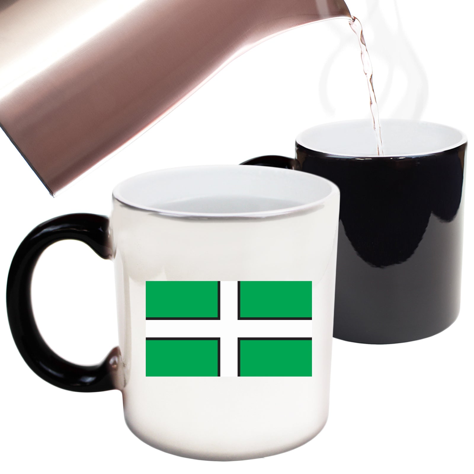 Devon Flag - Funny Colour Changing Mug