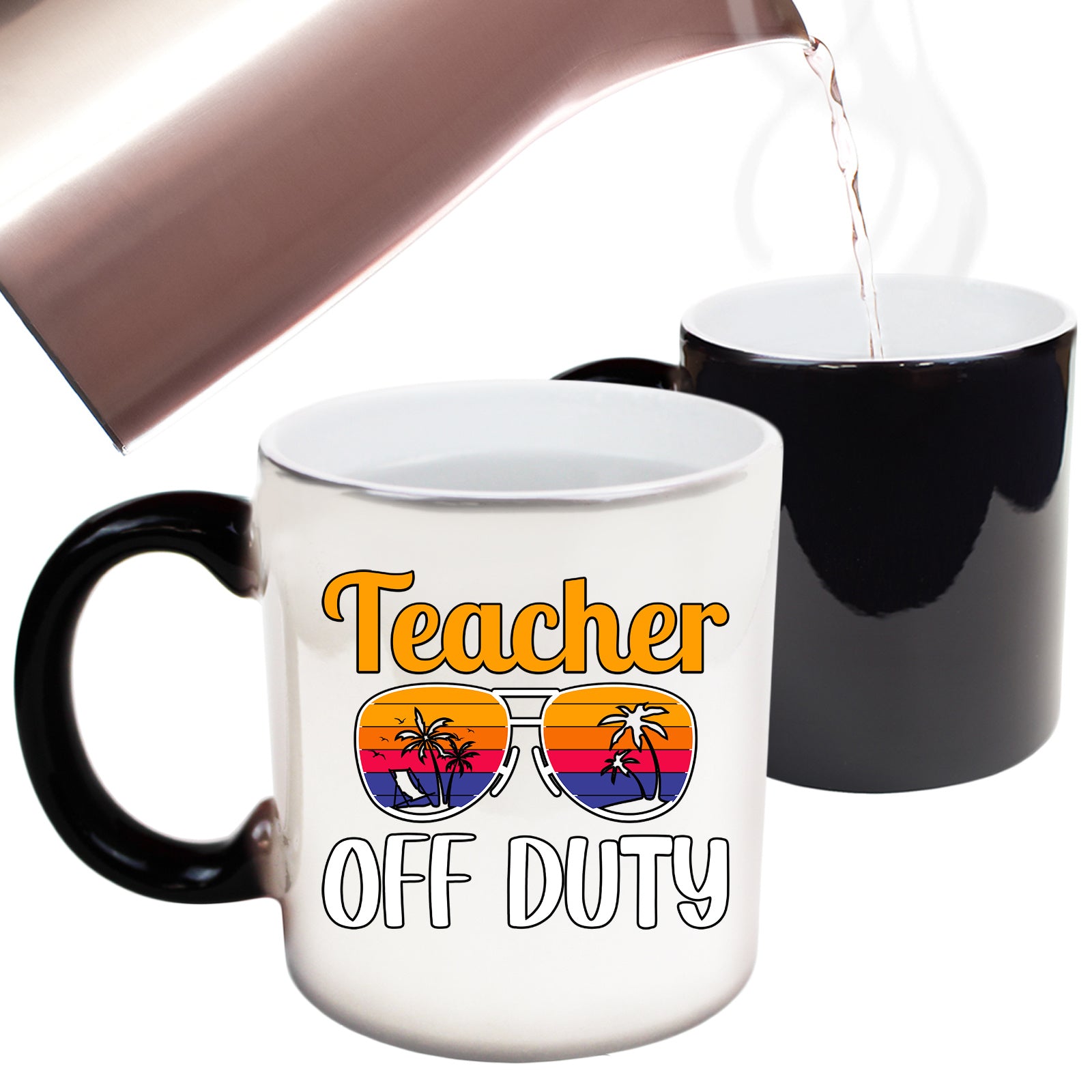 Teacher Off Duty - Funny Colour Changing Mug