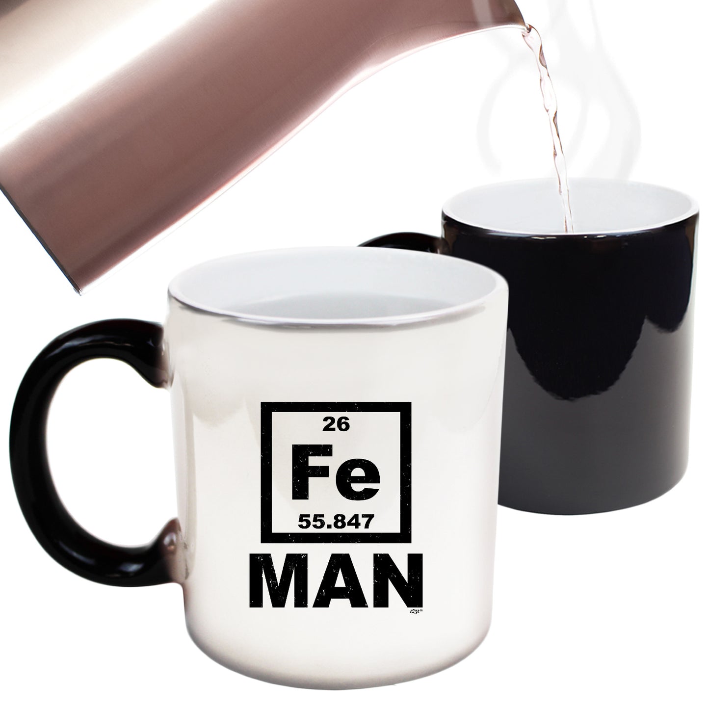 Fe Iron Man Periodic - Funny Colour Changing Mug