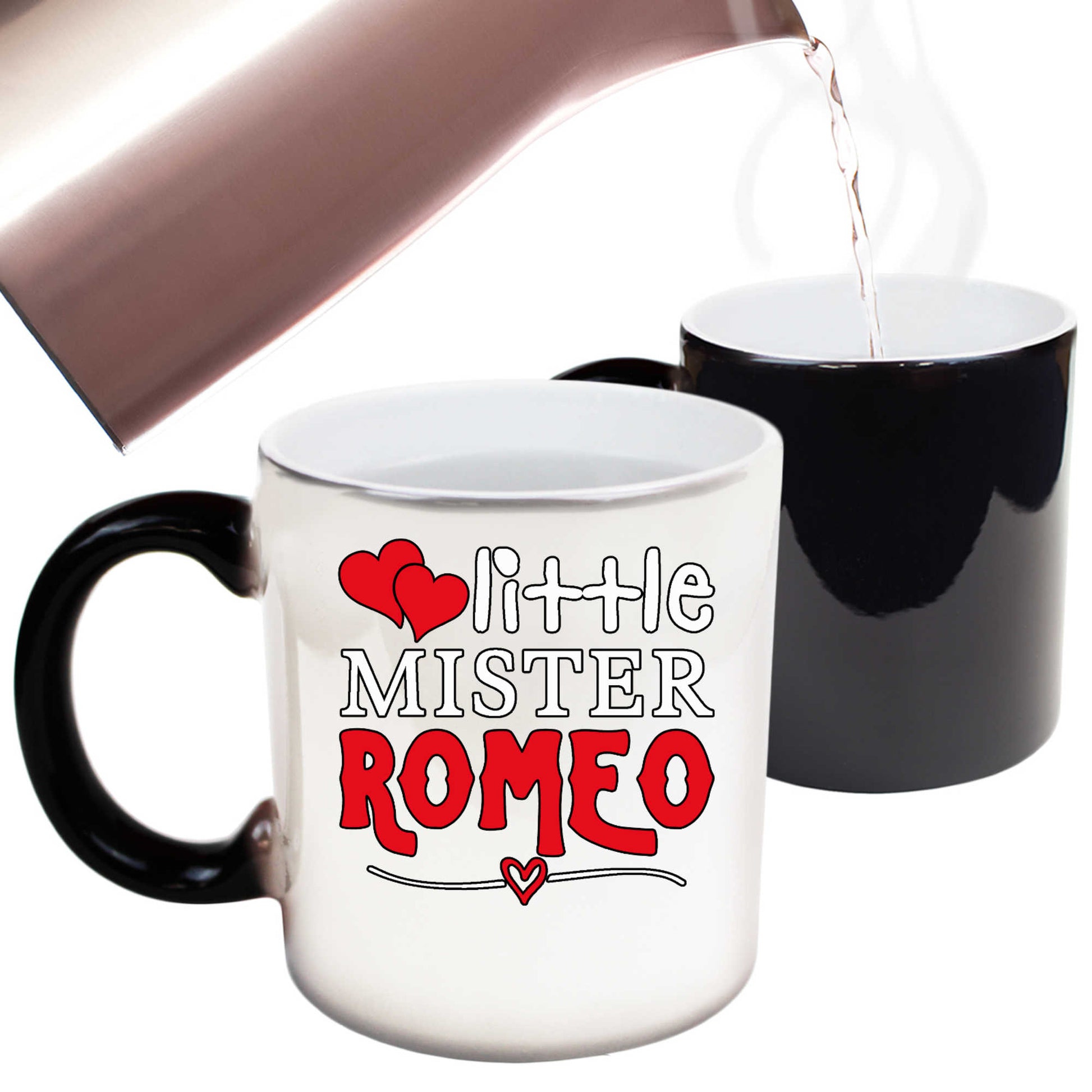 Little Mister Romeo Valentines Day - Funny Colour Changing Mug