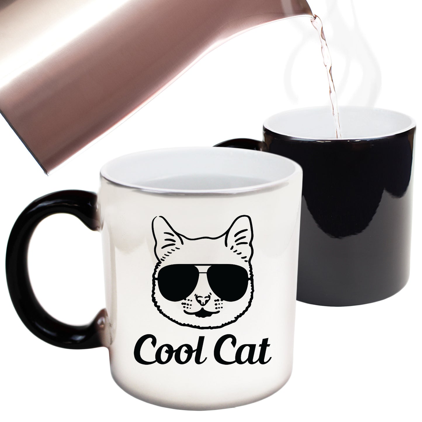 Cool Cat Kitten Pussy Cats - Funny Colour Changing Mug