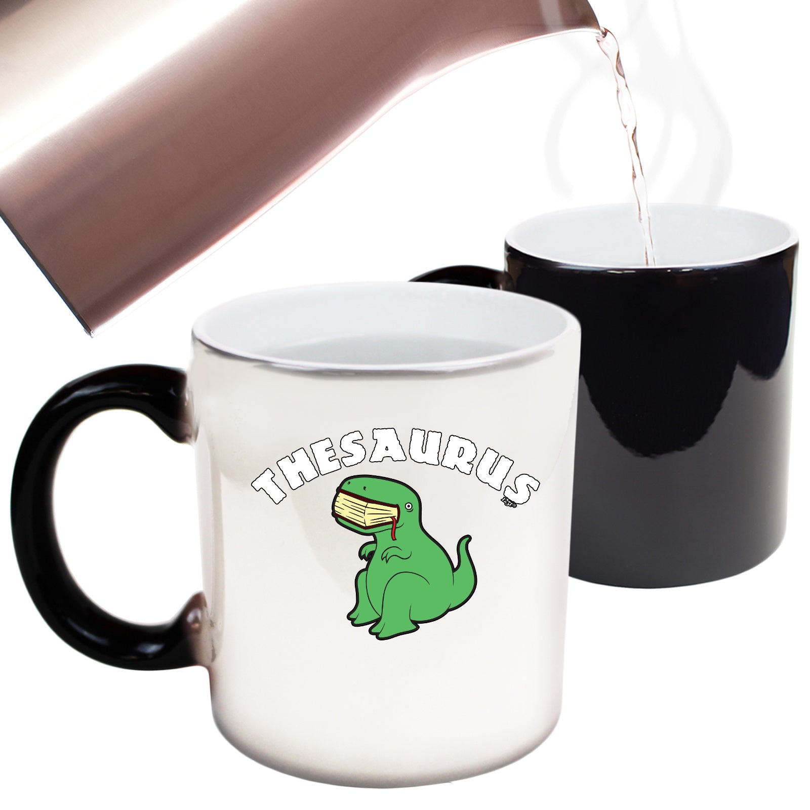 Thesaurus Dinosaur - Funny Colour Changing Mug