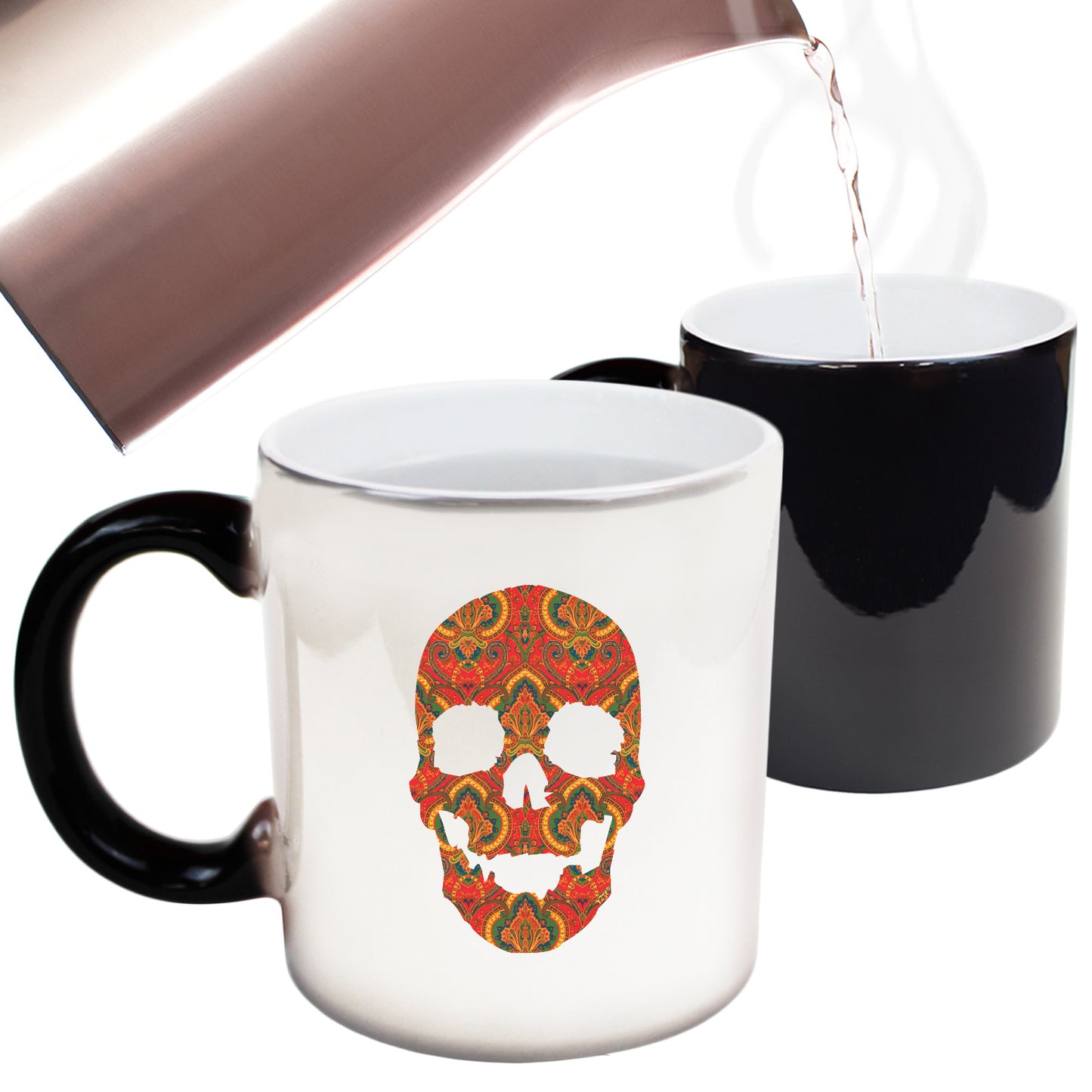 Carpet Skull - Funny Colour Changing Mug