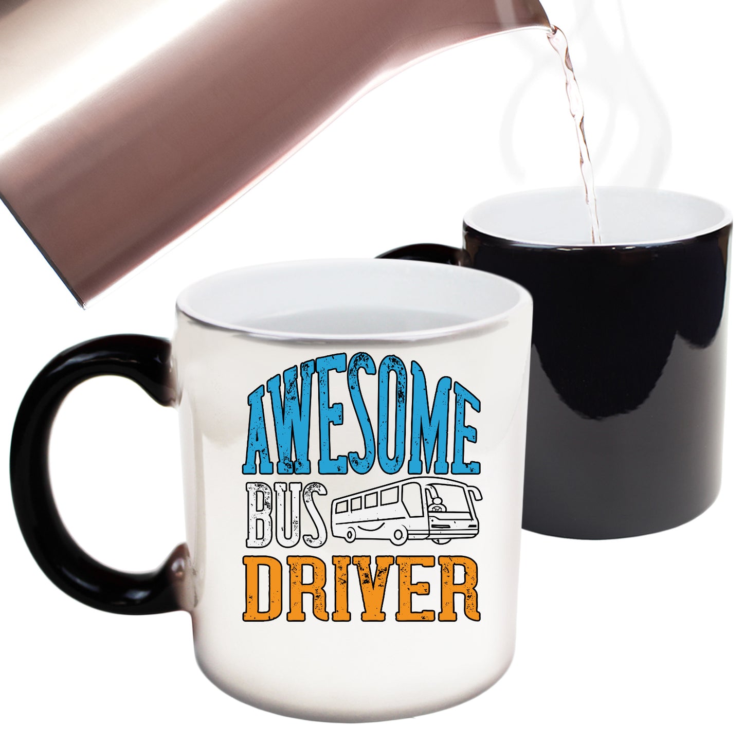 Awesome Bus Driver - Funny Colour Changing Mug