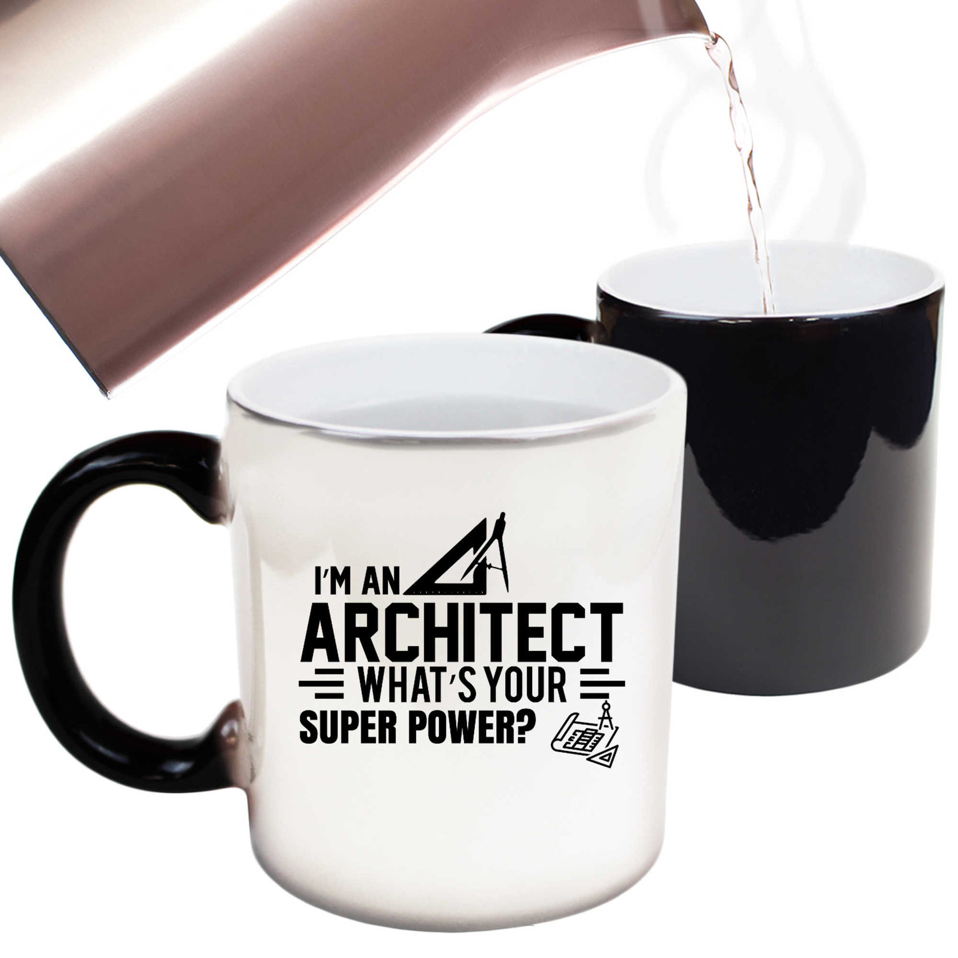 Im An Architect Whats Your Super Power - Funny Colour Changing Mug