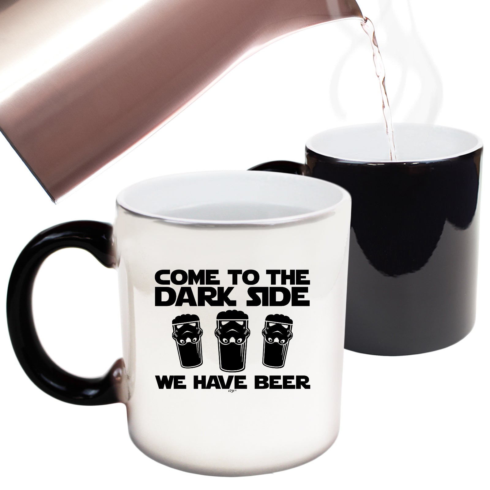 Beers Come To The Dark Side - Funny Colour Changing Mug