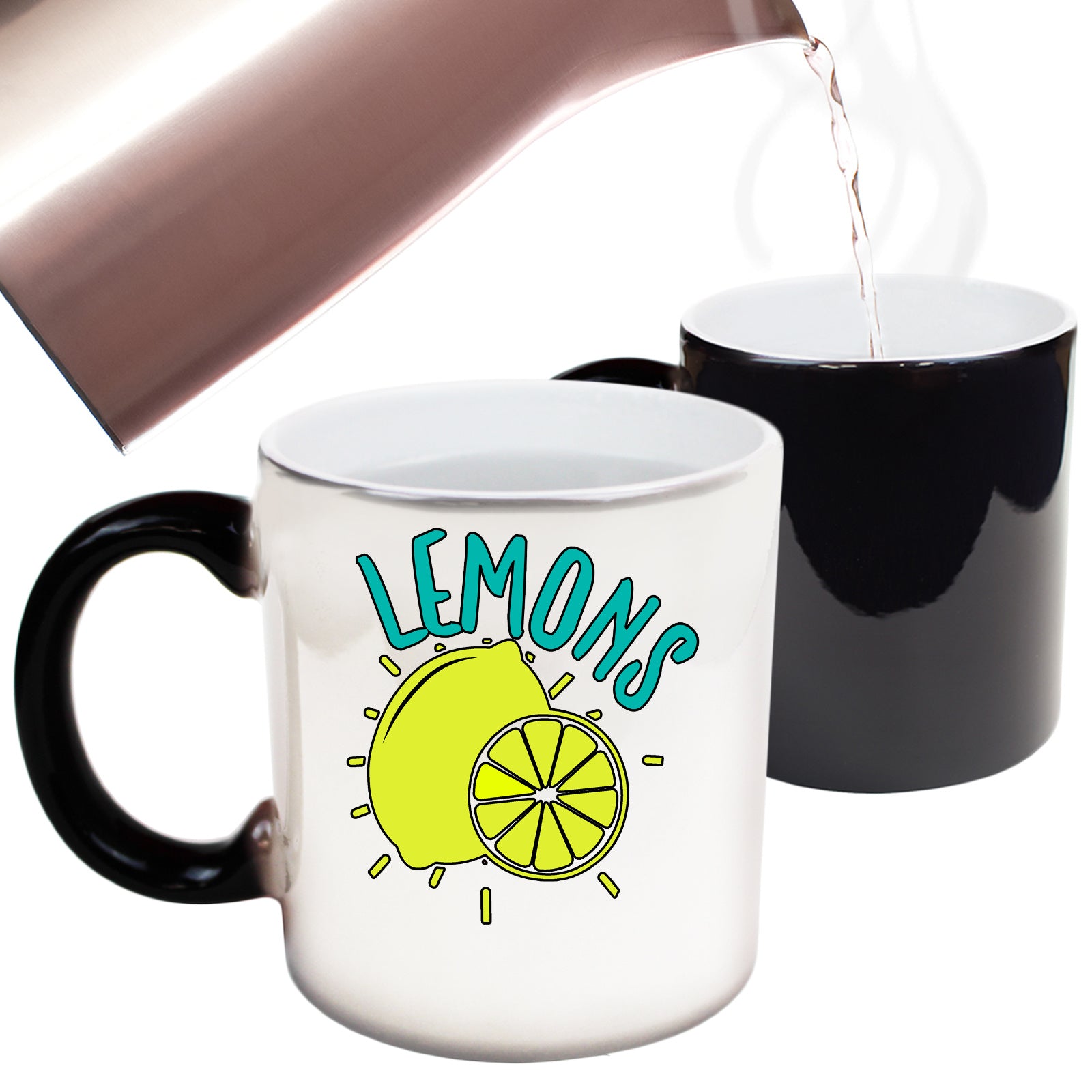 Lemons Cooking Kitchen Chef - Funny Colour Changing Mug