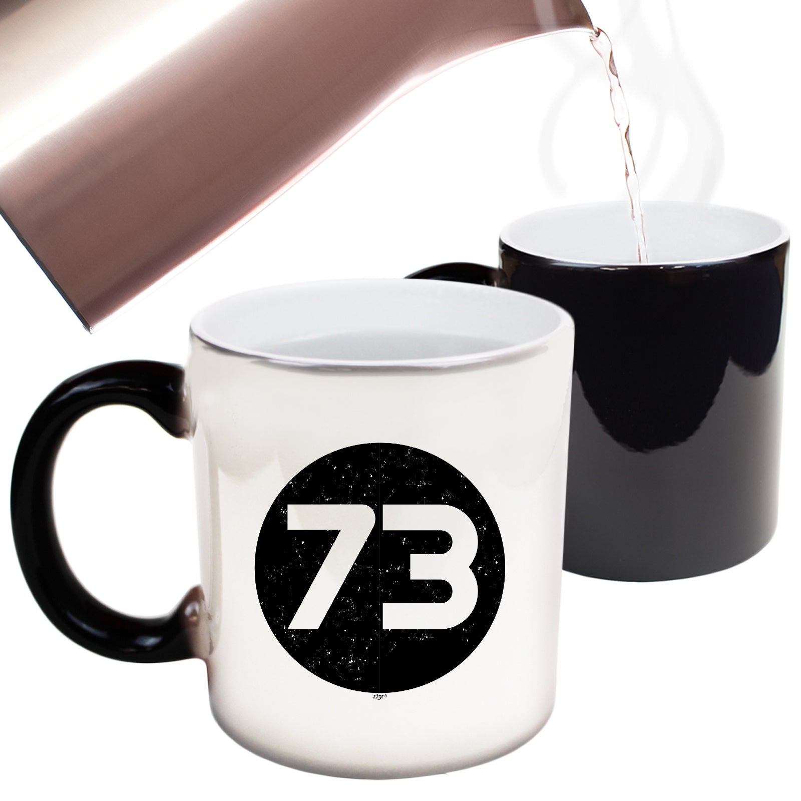 73 Number - Funny Colour Changing Mug