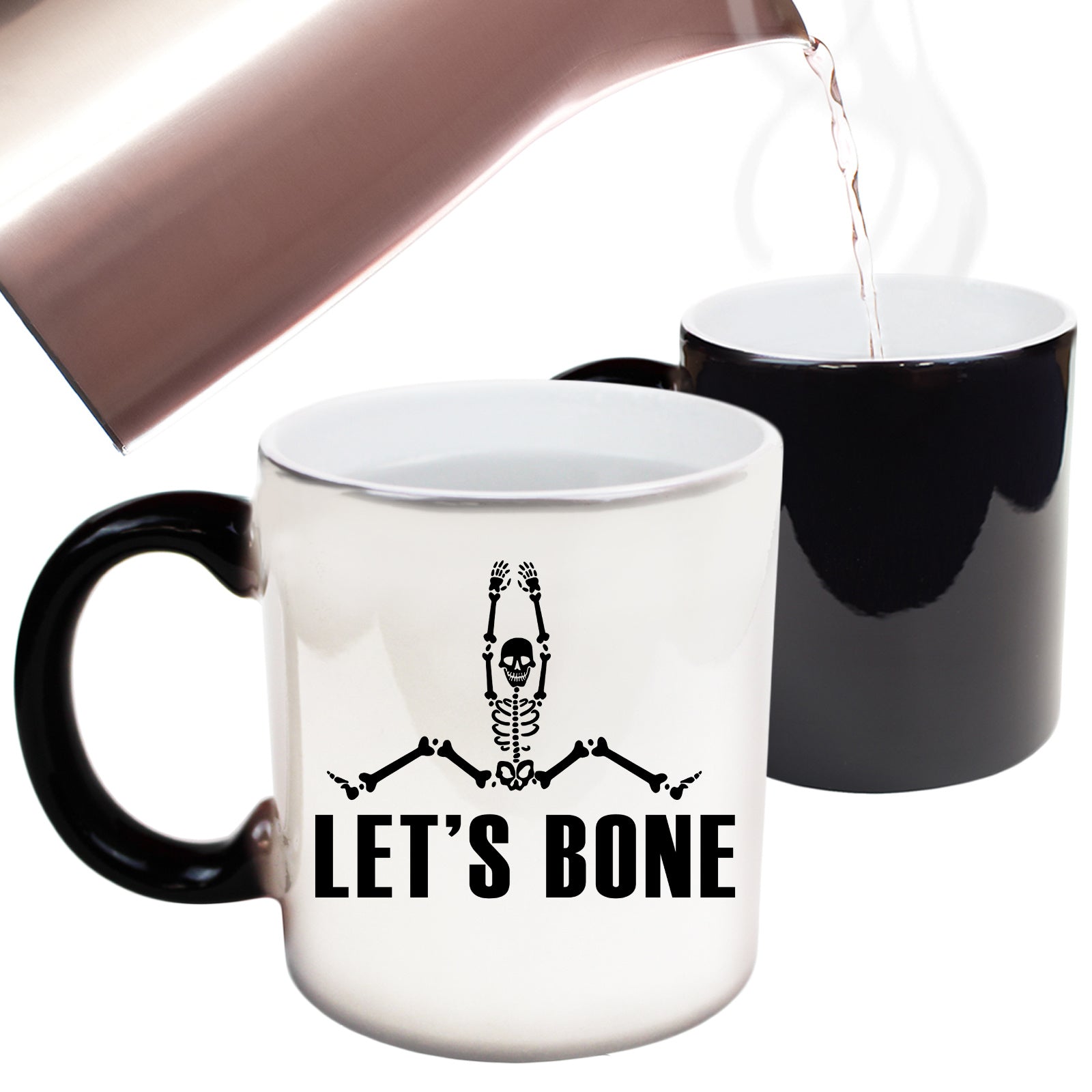 Lets Bone Skeleton - Funny Colour Changing Mug