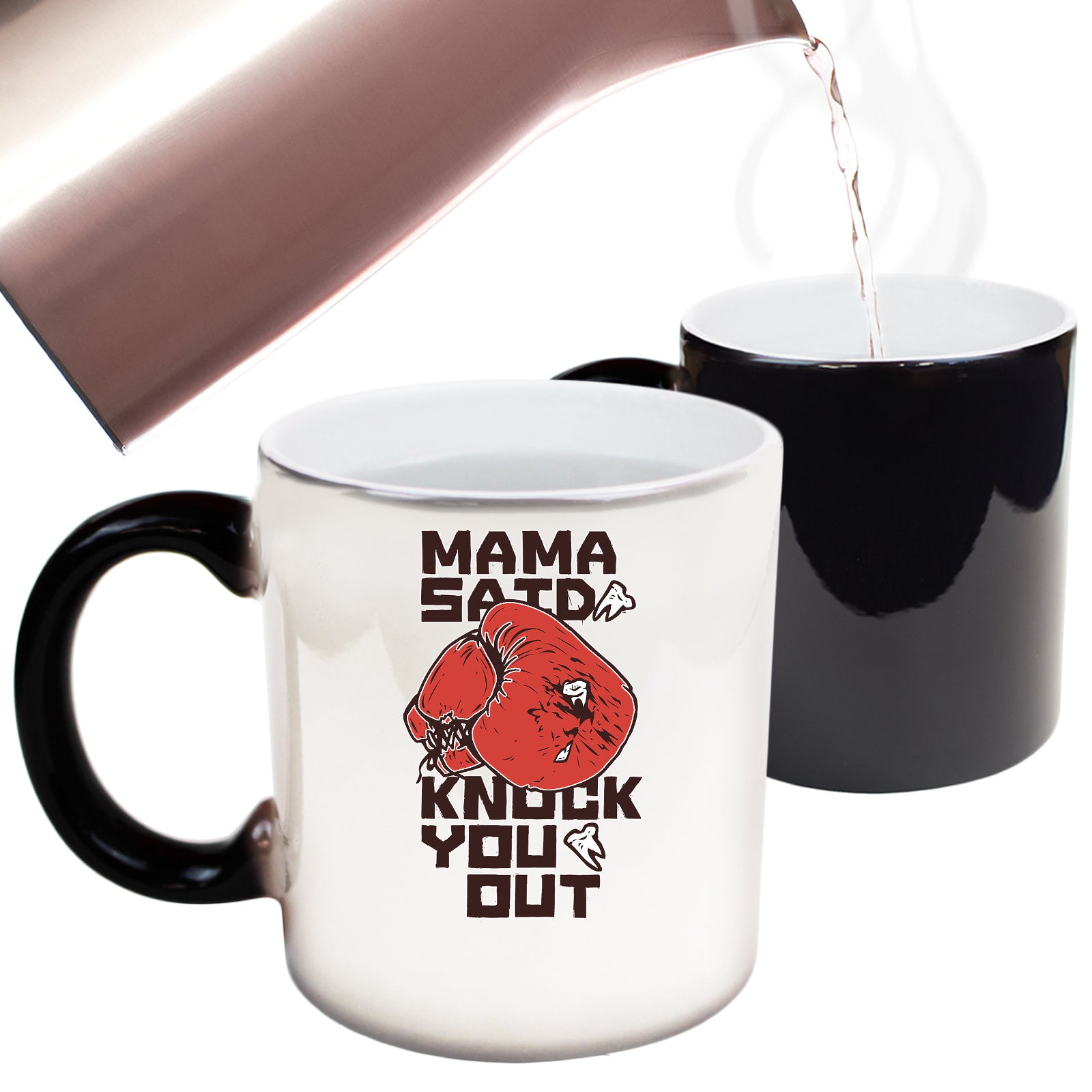 Mama Said Knock You Out Mother - Funny Colour Changing Mug