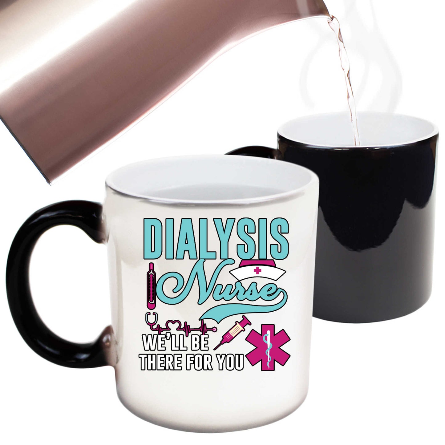 Dialysis Nurse - Funny Colour Changing Mug