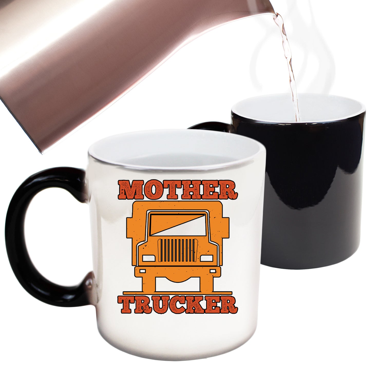 Mother Trucker Truck Driver - Funny Colour Changing Mug