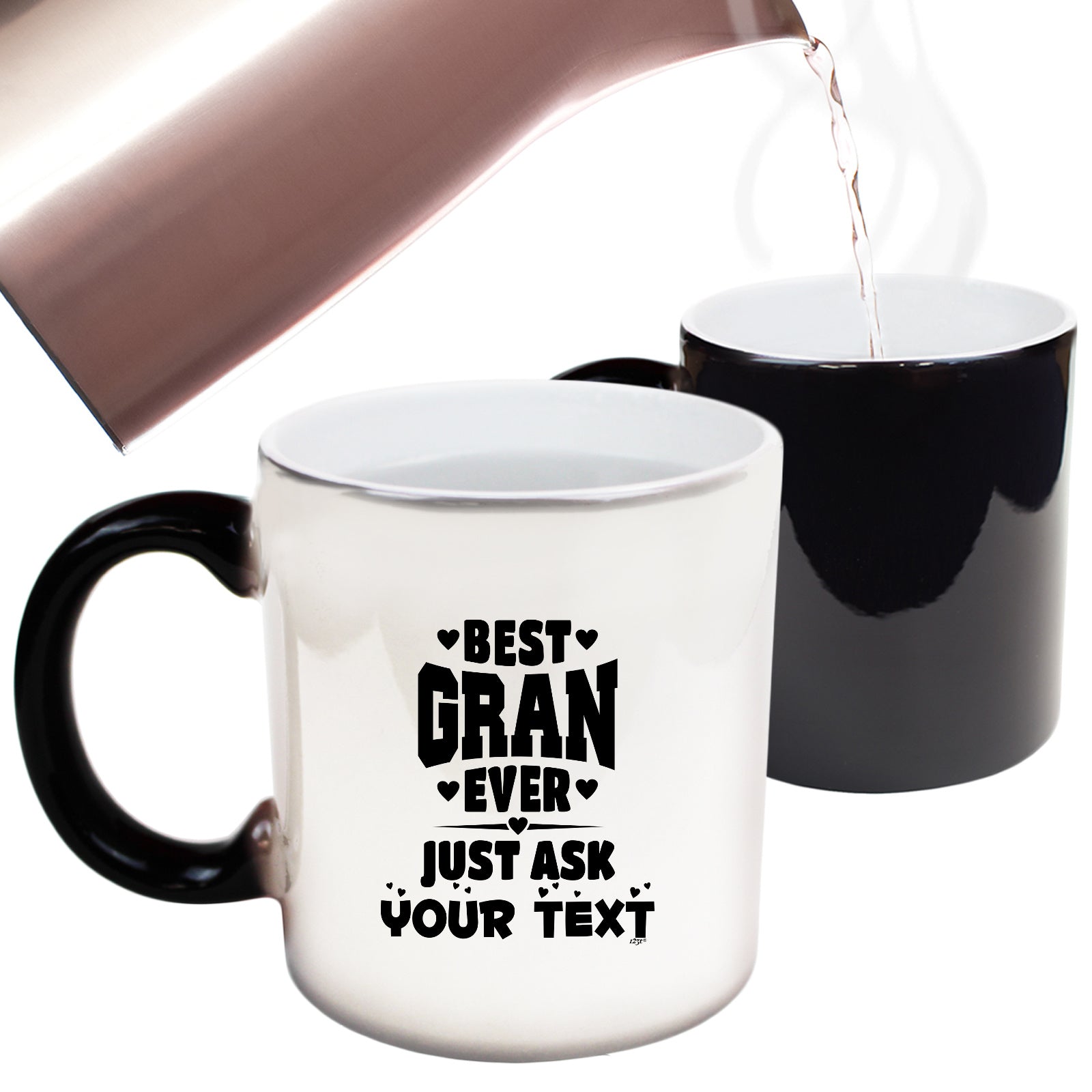 Best Gran Ever Just Ask Your Text Personalised - Funny Colour Changing Mug