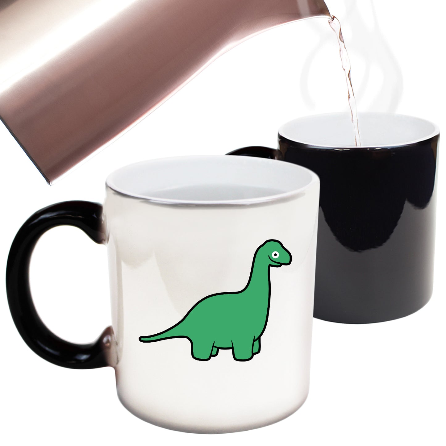 Dinosaur Brachiosaurus Ani Mates - Funny Colour Changing Mug