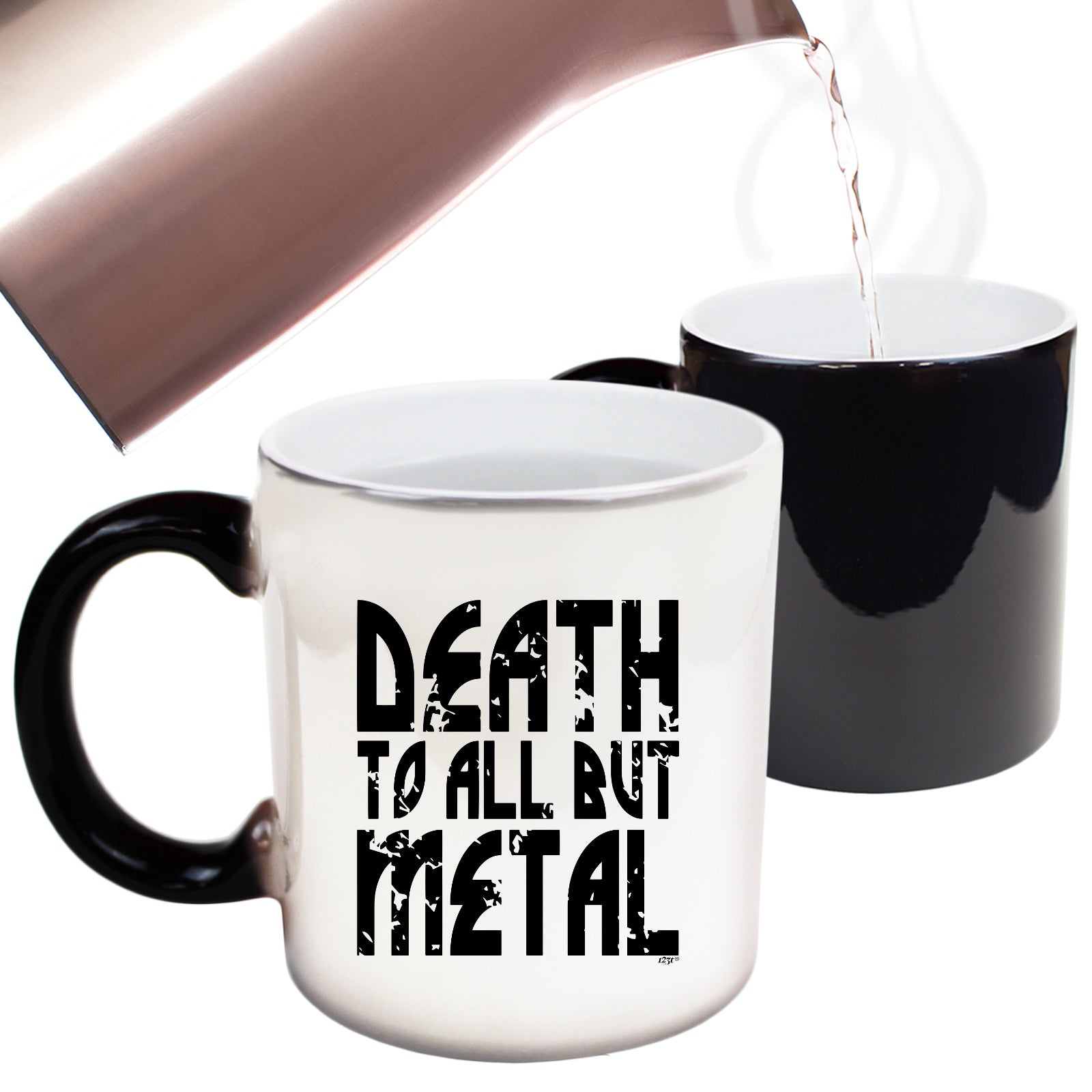 Death To All But Metal Music - Funny Colour Changing Mug