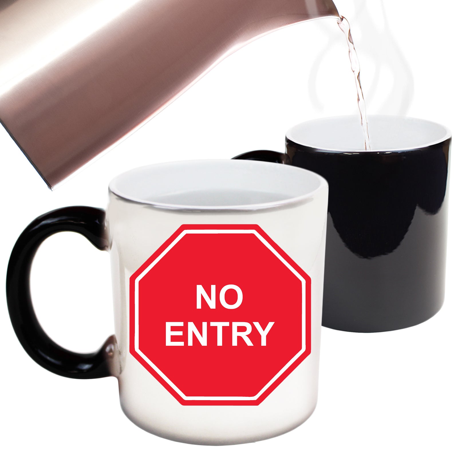 No Entry - Funny Colour Changing Mug