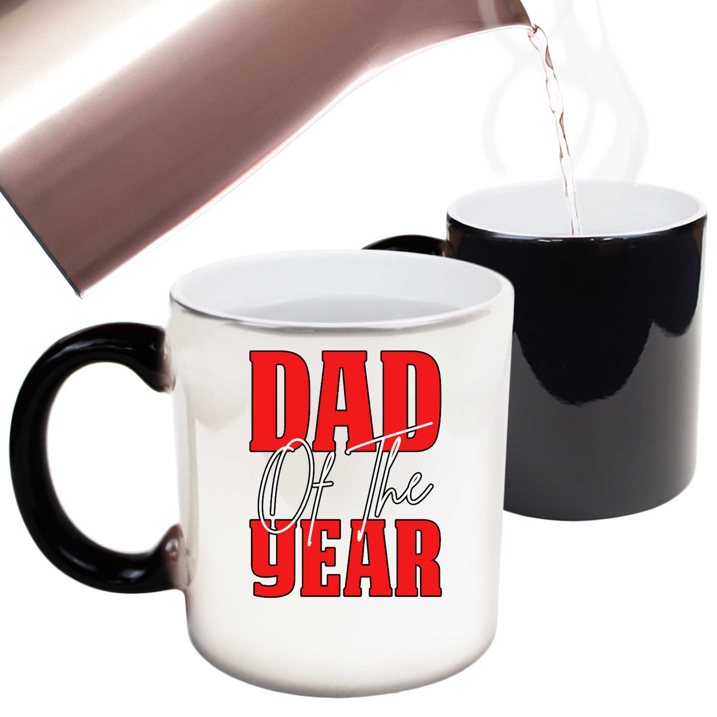 Dad Of The Year Father Daddy Fathers Day - Funny Colour Changing Mug