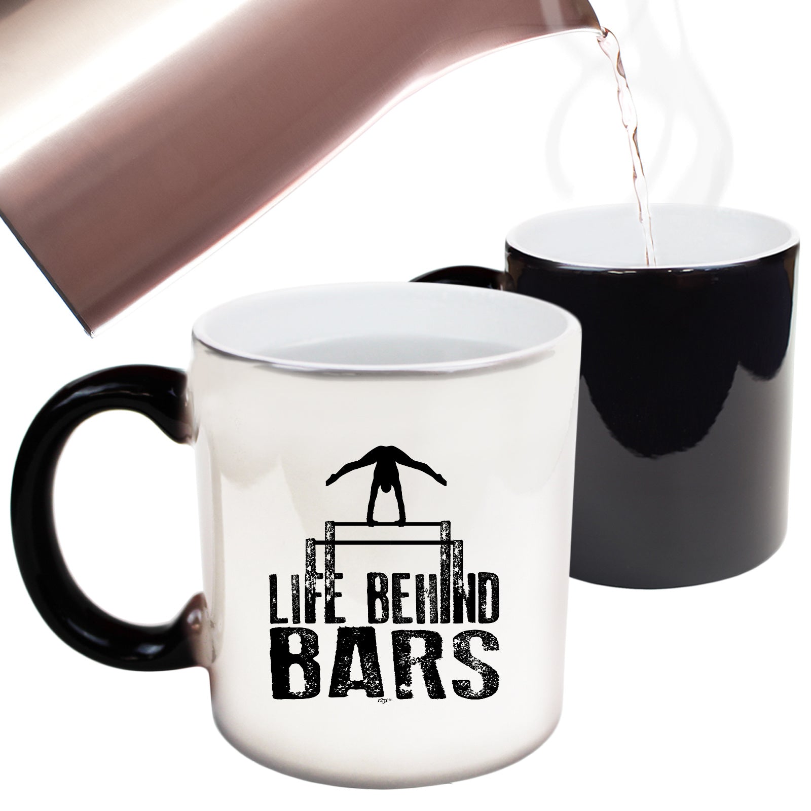 Life Behind Bars Gymnast - Funny Colour Changing Mug