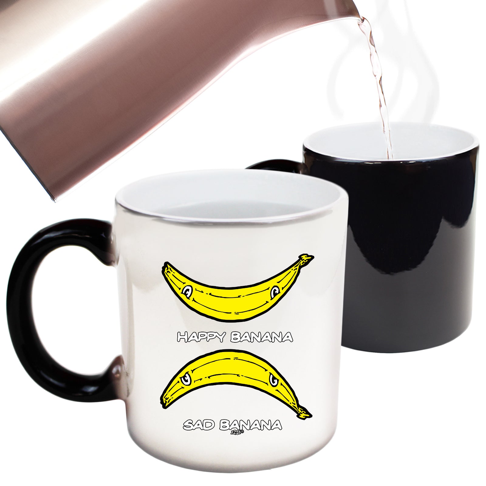 Happy Banana Sad Banana - Funny Colour Changing Mug