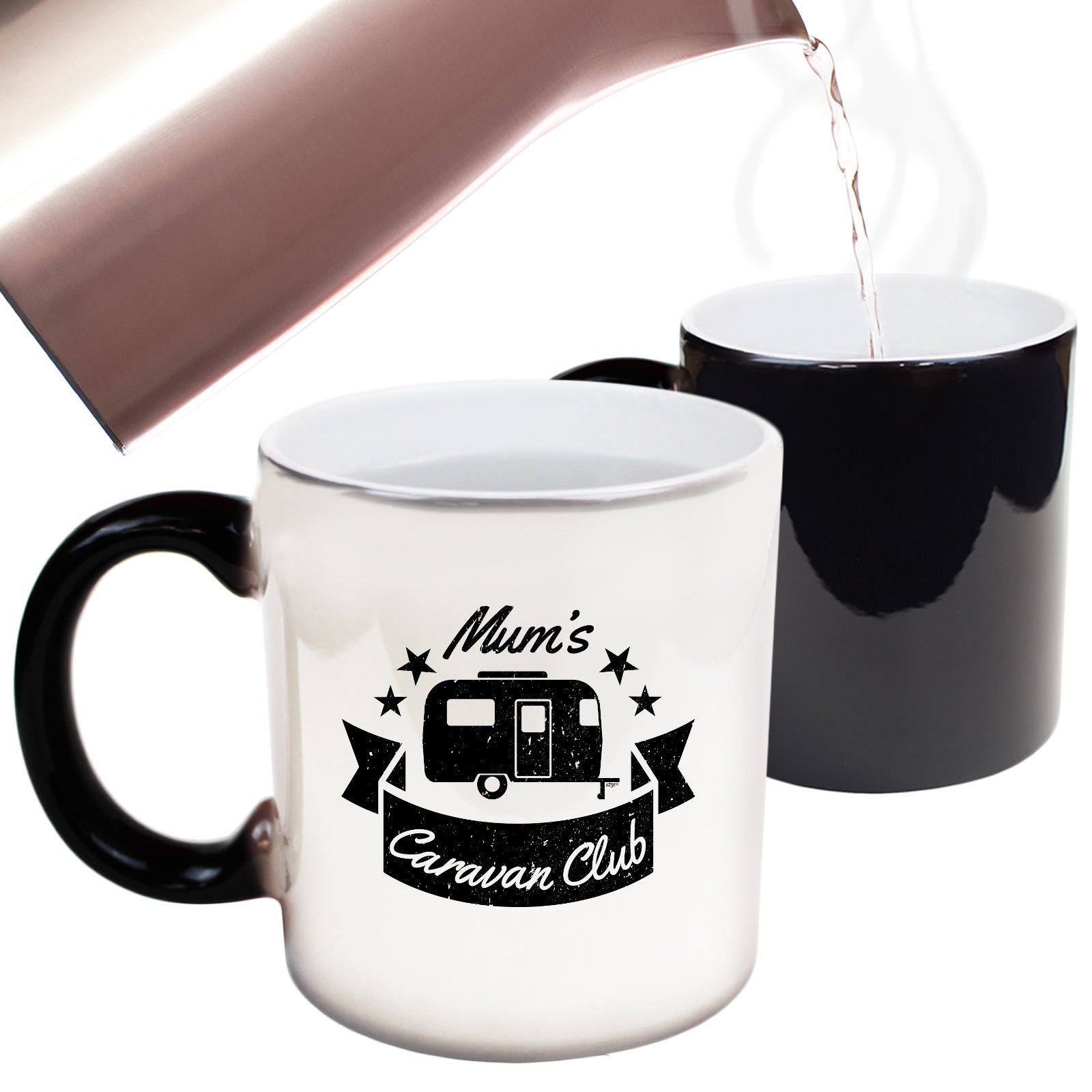 Mums Caravan Club - Funny Colour Changing Mug