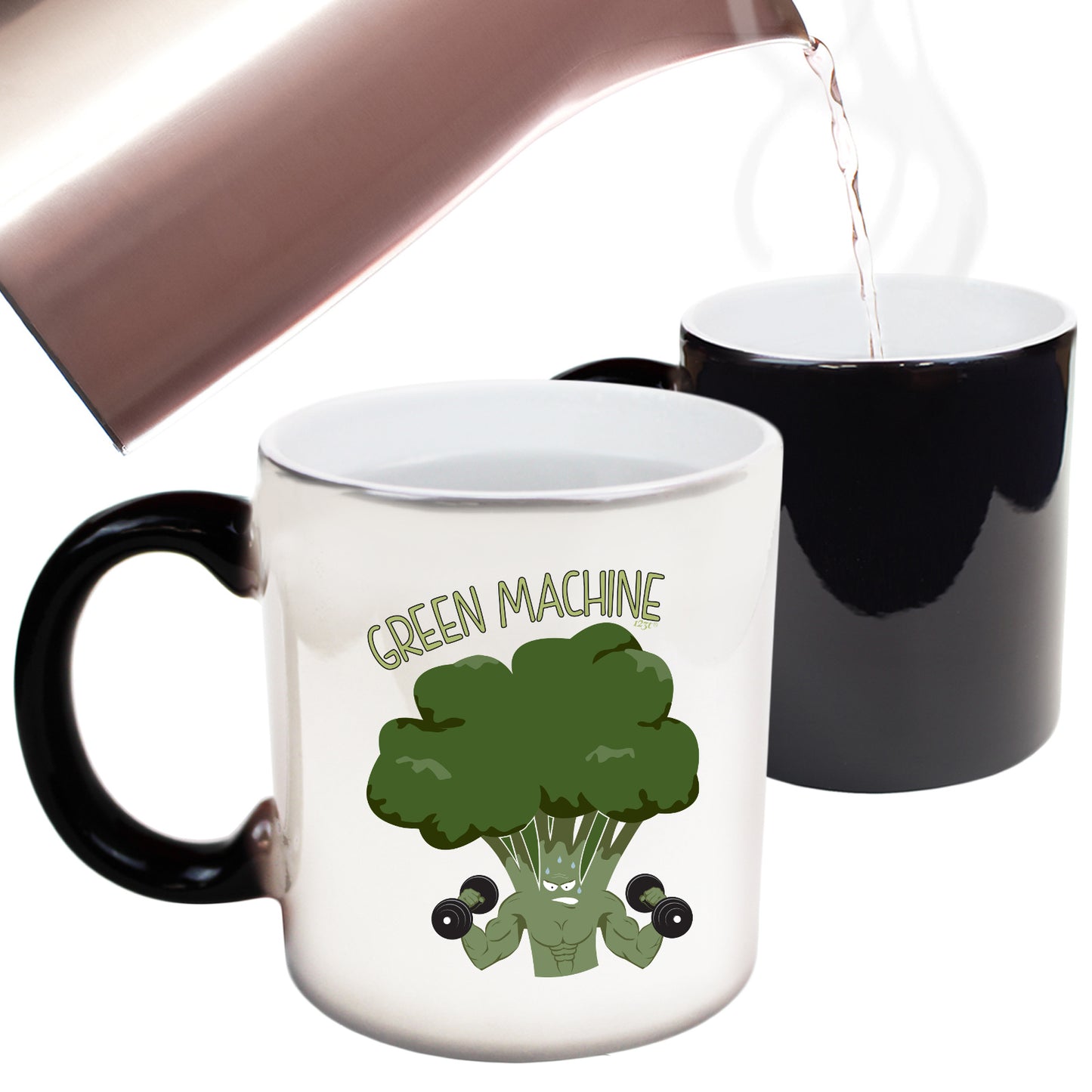 Green Machine Gym - Funny Colour Changing Mug