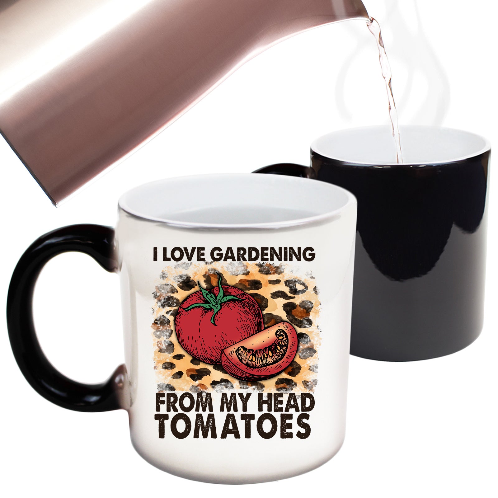 Love Gardening From Head To Tomato - Funny Colour Changing Mug