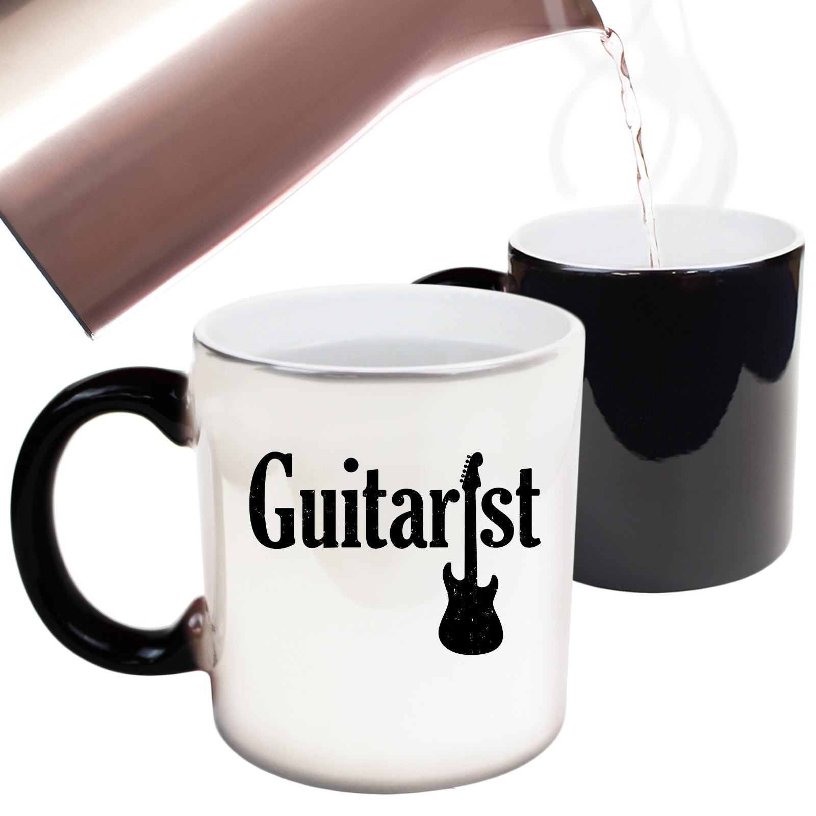 Guitarist Electric Guitar Player - Funny Colour Changing Mug